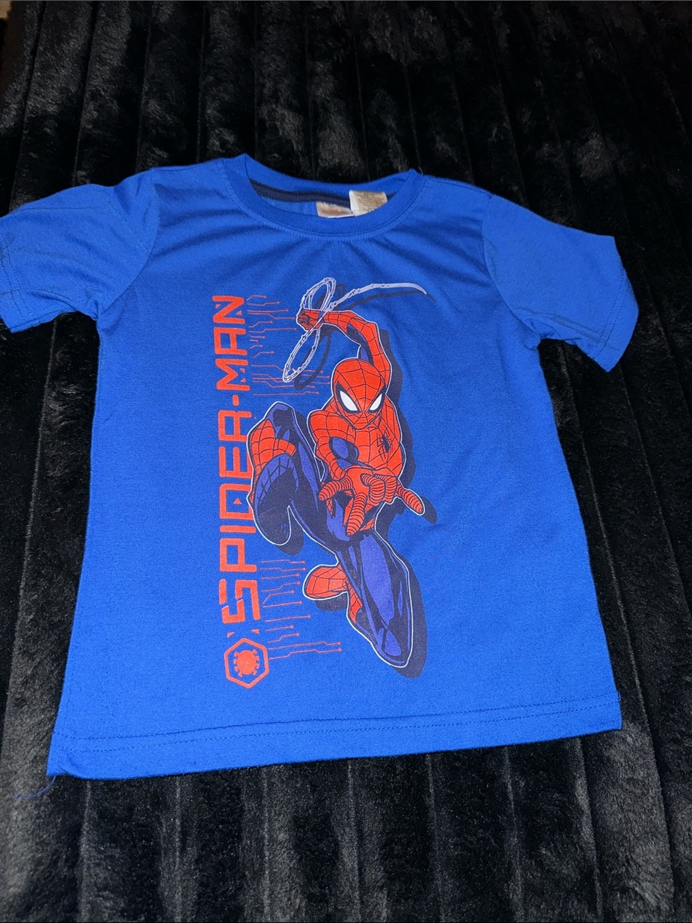 Marvel Spider-Man Red & Blue Graphic Tee